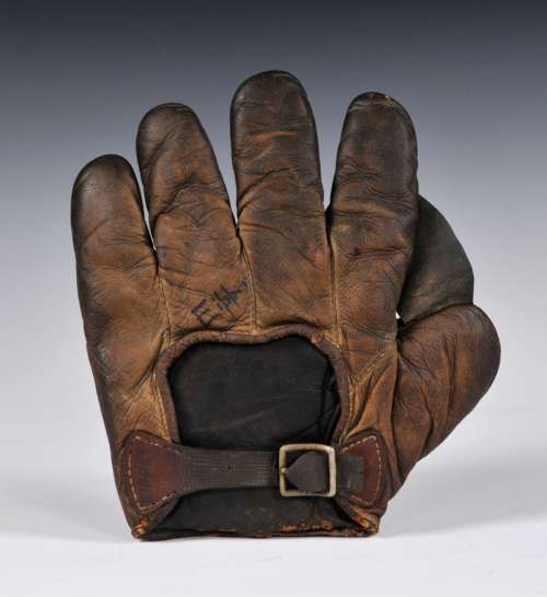 Early 1900's Buckle Back Crescent Glove Back