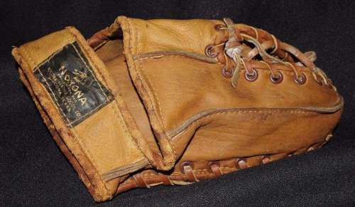 Joe Jackson Nokona BM71 Basemitt Back
