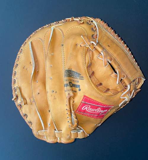 Johnny Bench Rawlings K3 Target Mitt Back