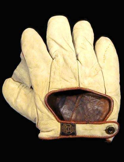 A.J. Reach Full Web Yellow Lefty Back